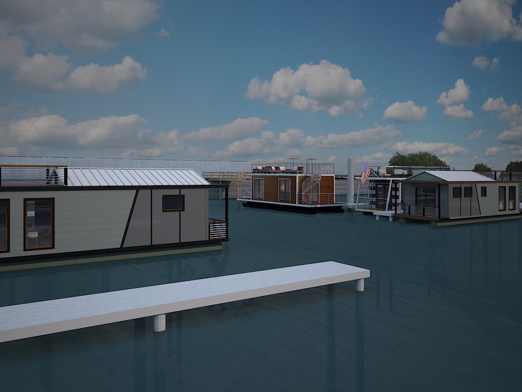 A Houseboat Community in NYC? East Coast Houseboats